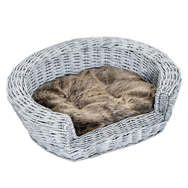  . **Cat drinking fountain filter model**PawHut Pet Basket Sofa Bed