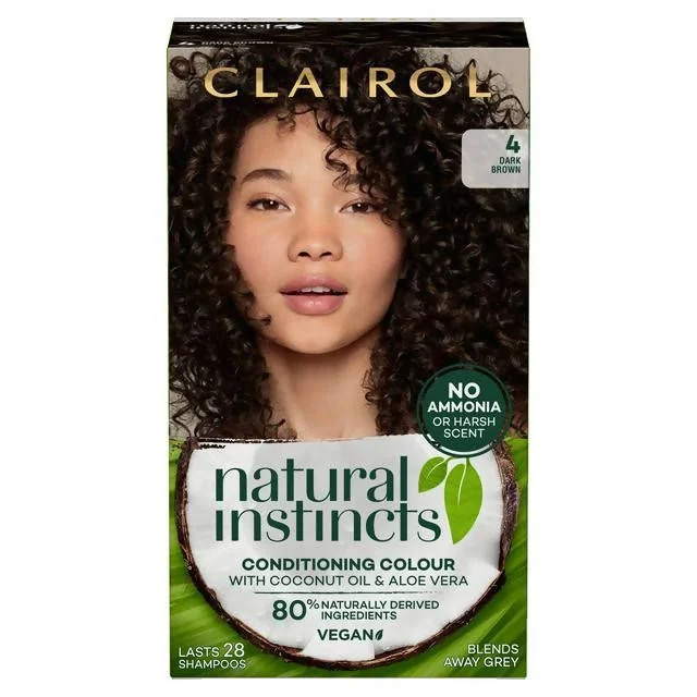 Pet ProductsClairol Natural Instincts Semi-Permanent Hair Dye Dark Brown 4