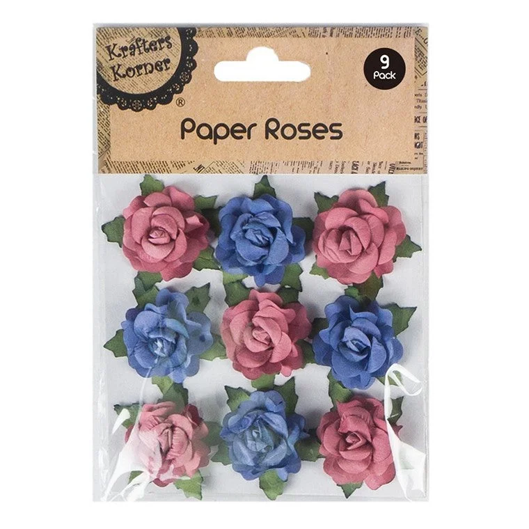 - Parrot climbing and standing wooden frame3D Crafing Roses, 9pk, 2 Asstd Colours