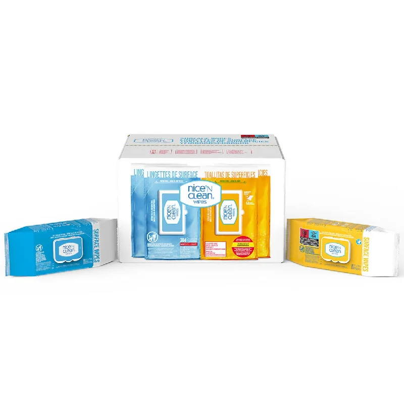 ---Nice 'N' Clean Antibacterial Surface Wipes, 304 Wipes