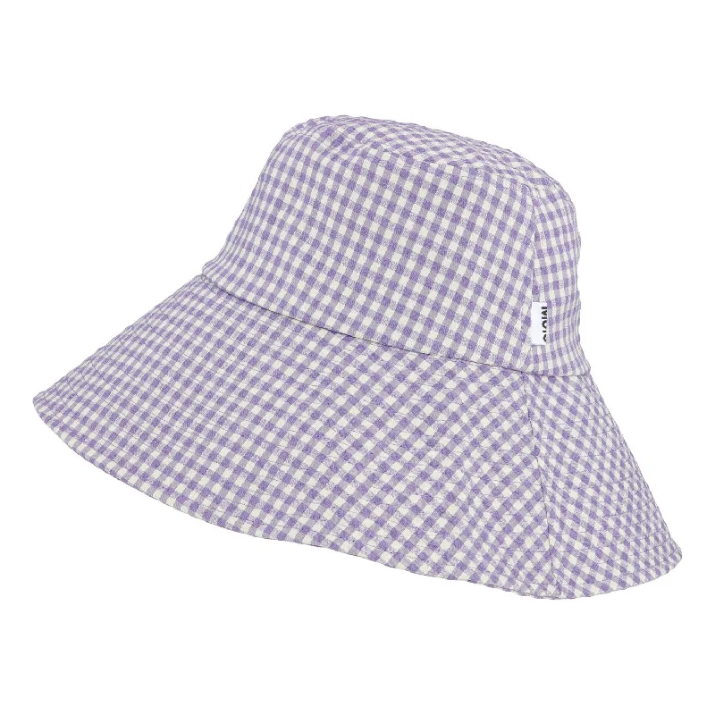 ---Molo Purple Picnic Sille Jr Hat