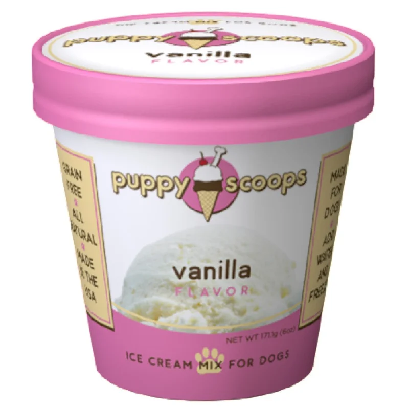 ---Puppy Scoops Vanilla Flavour Ice Cream Mix For Dogs