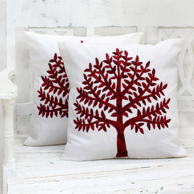 - Pet smart GPS locatorChinar Tree Embroidered Cotton Cushion Covers Red Tree (Pair) India