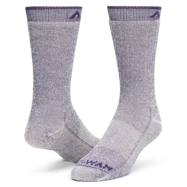 - Parrot climbing and standing wooden frameMerino Comfort Hiker Midweight Crew Sock - Purple Velvet