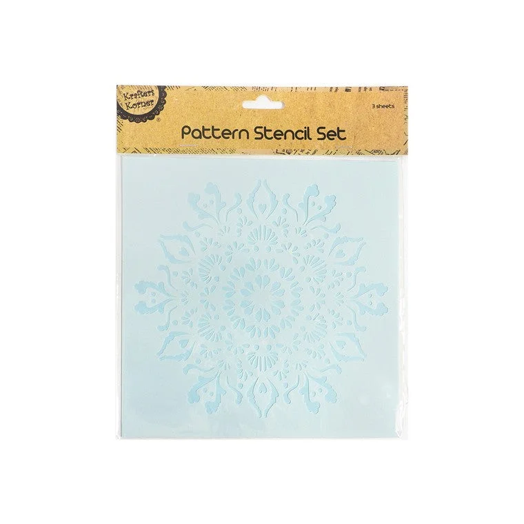 - Pet monitor with cameraAssorted Pattern Stencil, 3pk