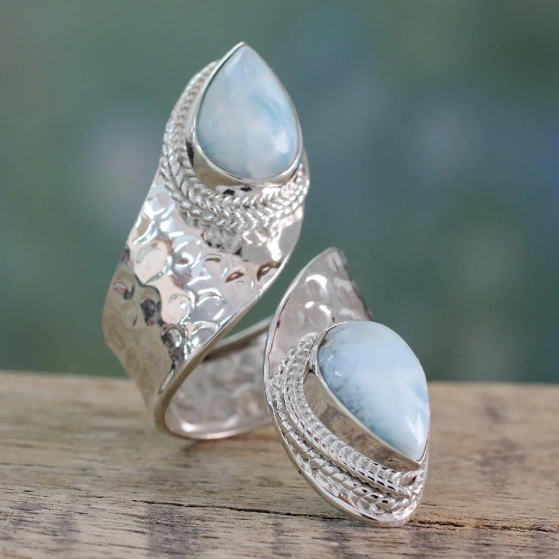 - Hamster silent running wheel to prevent chewingDreamy Duo Wrap Style Ring in Sterling Silver with Larimar Gems