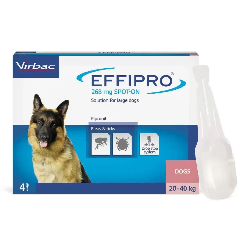  -Anti-scratch sofa protective coverEffipro® Spot-On Flea and Tick Treatment for Large Dogs (20-40kg), 4 x 268mg