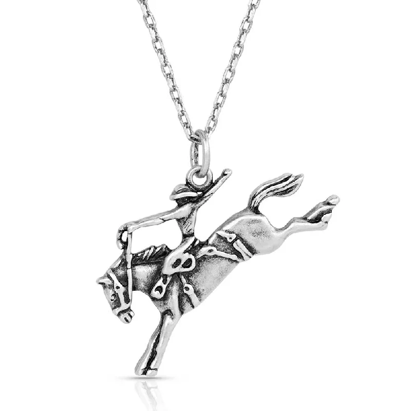 - Elderly dog ​​joint care mattressSaddle Bronc Rider Pendant Necklace