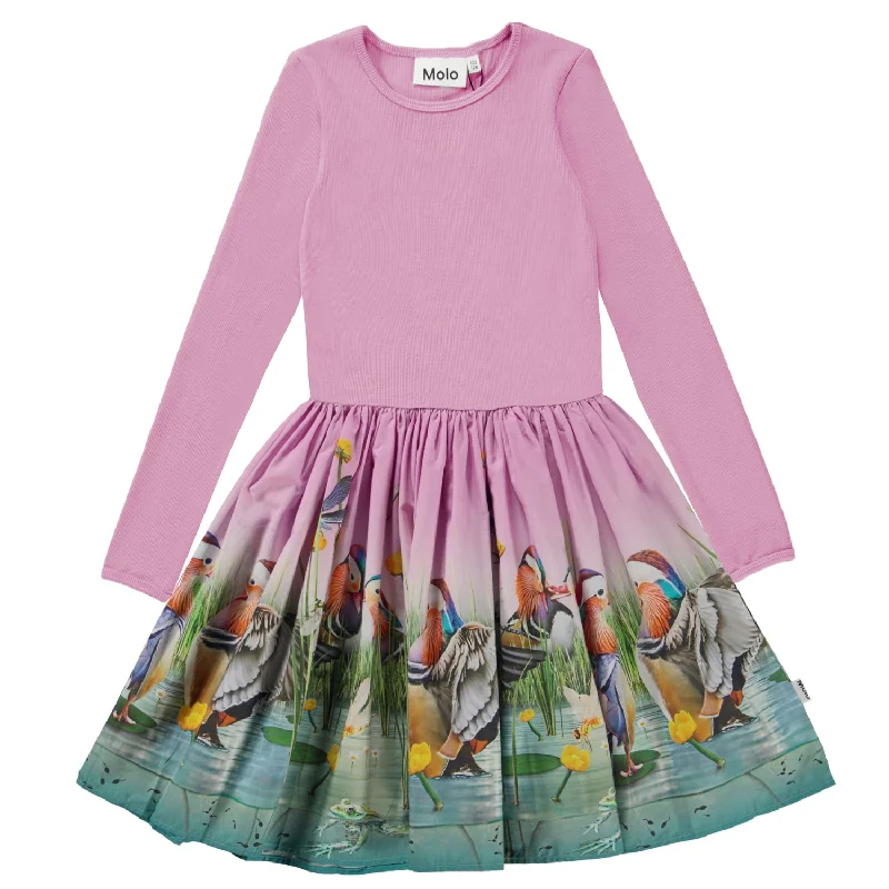 ---Molo Dashing Ducks Casie Ls Dress