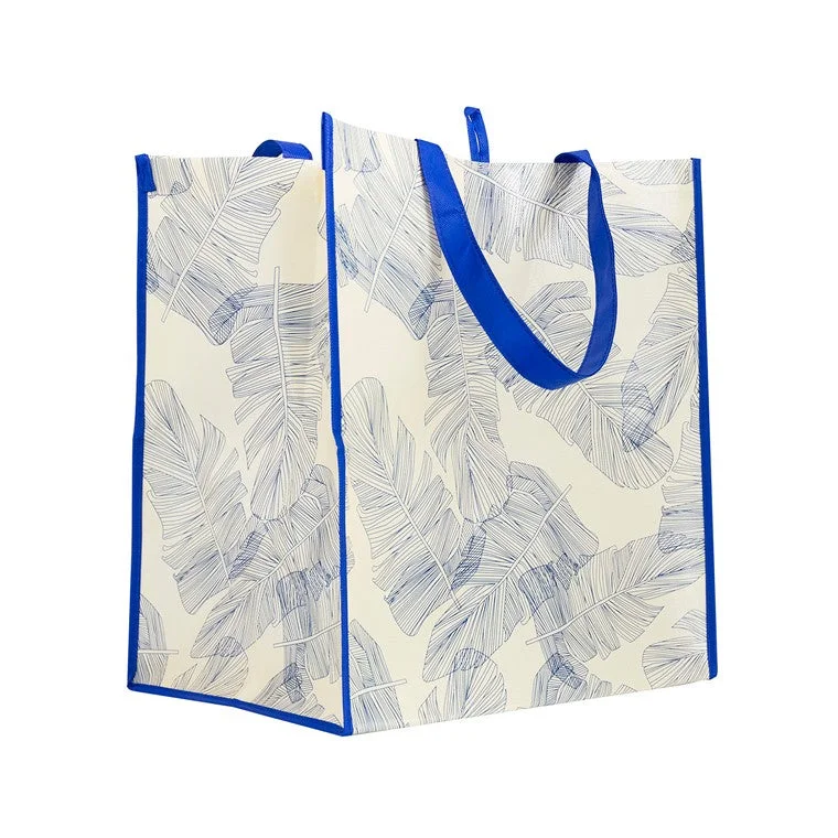 - Chinchilla cooling ice nest ceramic plateShopping Bag, Leaf Design, 43x38x28cm