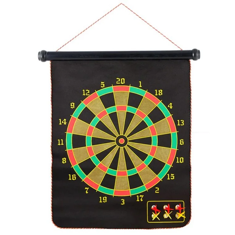 ---Roll Up Magnetic Dartboard