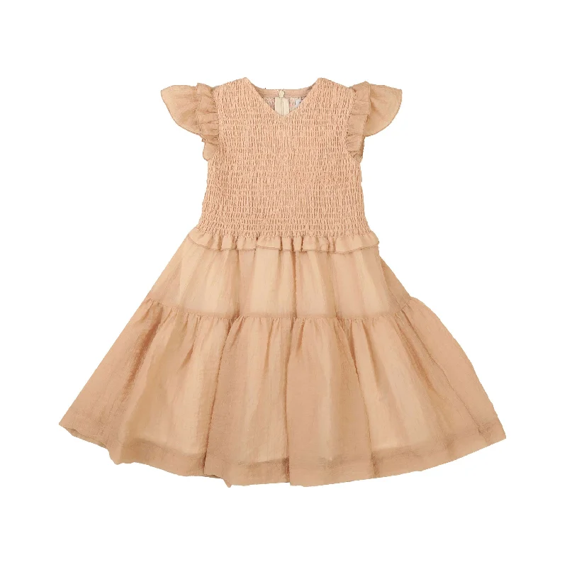  -Non-contact cat thermometerNoma Blush Smocked Shoulder Frill Jumper