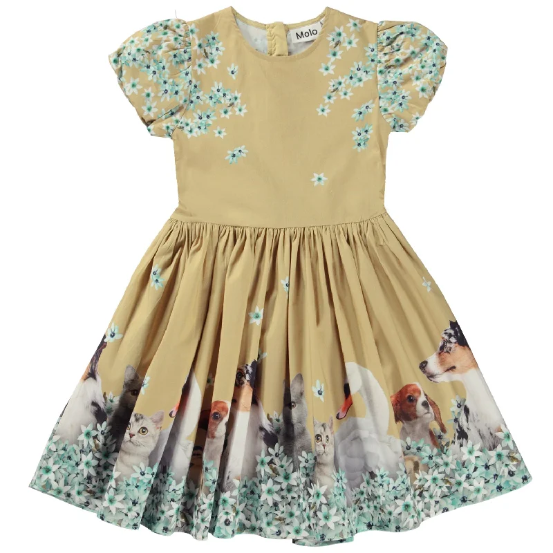 - Parrot climbing and standing wooden frameMolo Playful Flowers Cyrilli Dress