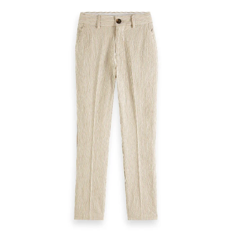 - Climbing pet constant temperature heating padScotch Shrunk Sand Stripe Loose Tapered Fit- Seersucker Chino