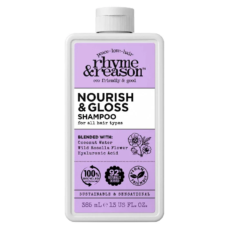 - Pet diabetes prescription foodRhyme & Reason Nourish & Gloss Shampoo 385ml