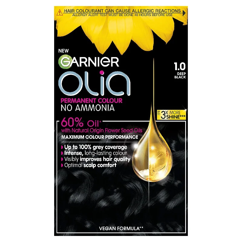 - Car dog seat beltGarnier Olia Permanent No Ammonia Hair Dye Deep Black 1.0