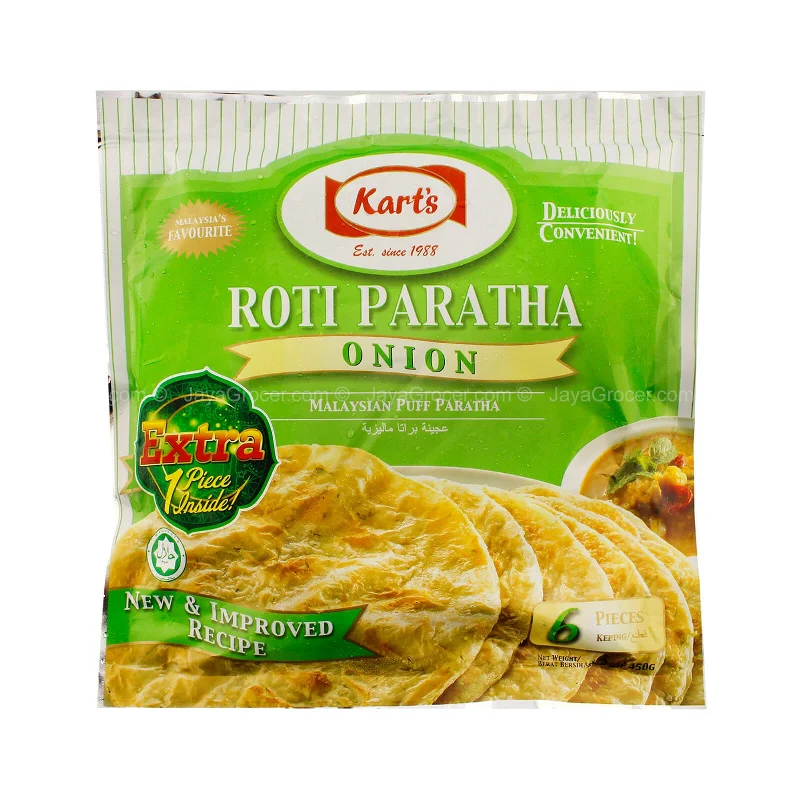 - Summer pet ice matKarts Roti Paratha Onion 5pcs/pack 400g