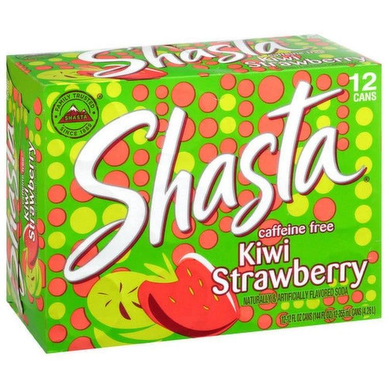 - Organic cotton dog bibsShasta Kiwi Strawberry Soda, 12pk