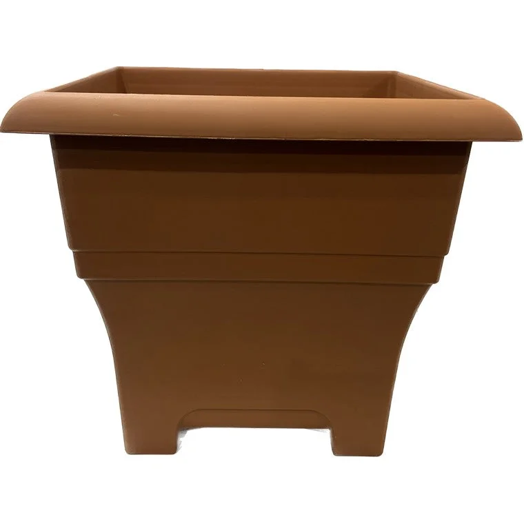 - Rabbit grass rack to prevent waste food boxSquare Patio Planter, Terracotta