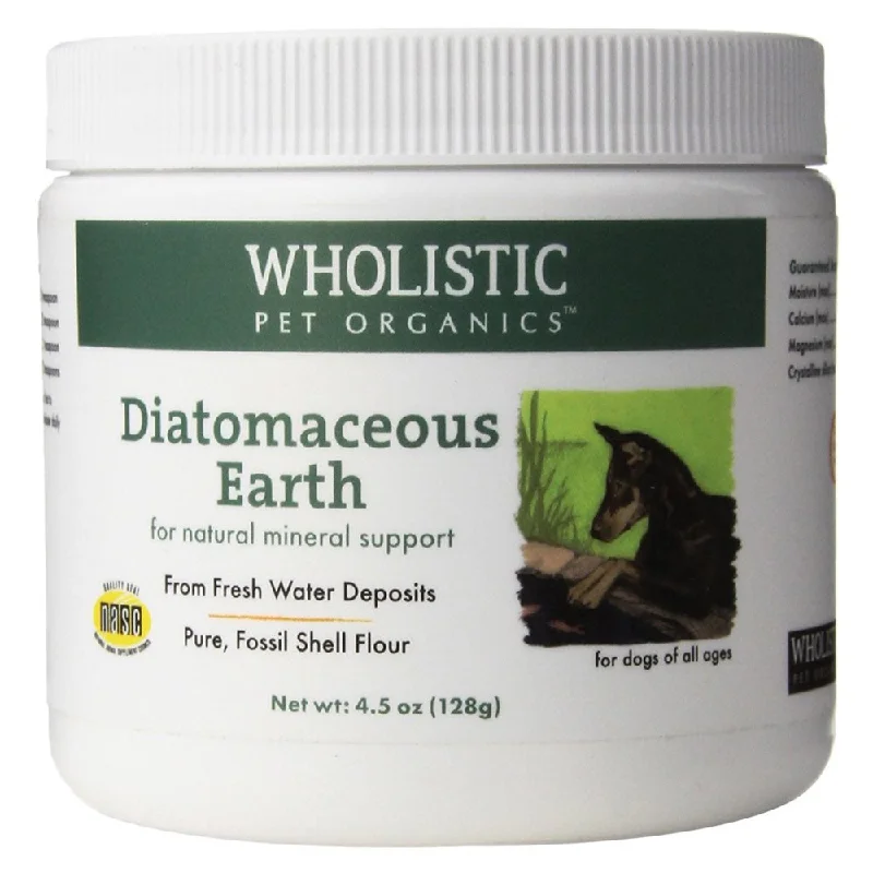 - Parrot climbing and standing wooden frameWholistic Pet Organics Diatomaceous Earth Dog Supplement 13oz