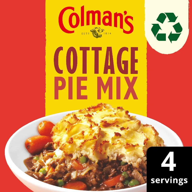 - Winter warm clothes for short-haired dogsColman's Recipe Mix Cottage Pie 45g