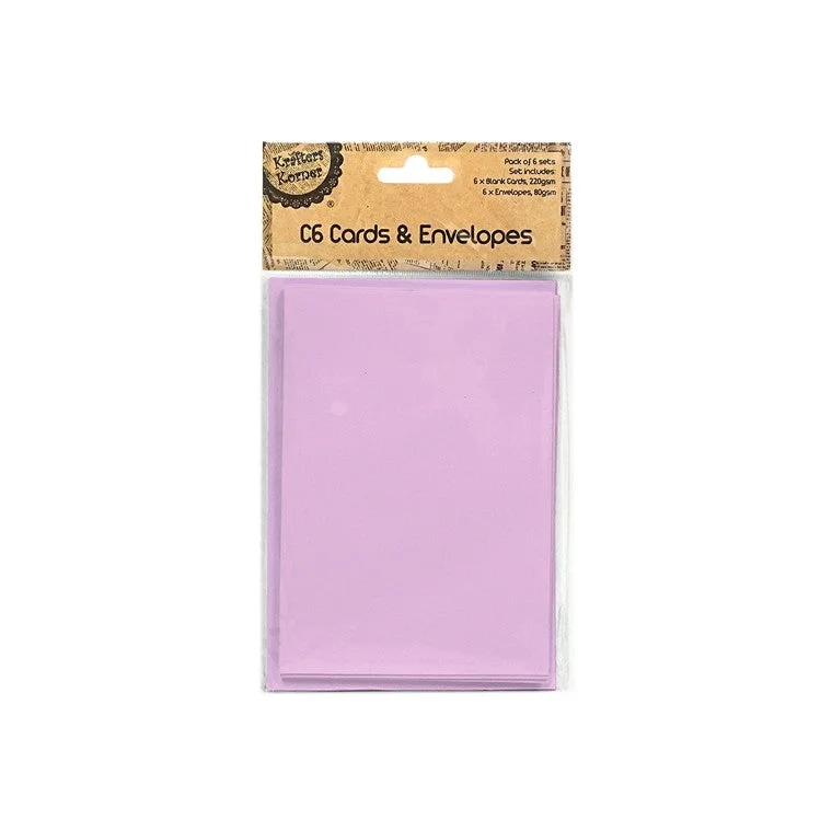 - ​​Pet toys under    yuanC6 Card and Envelopes, Lilac, 6pk