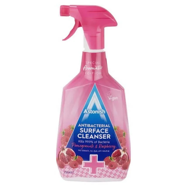 - ​​Pet toys under    yuanAstonish Antibacterial Surface Cleanser Pomegranate & Raspberry 750ml