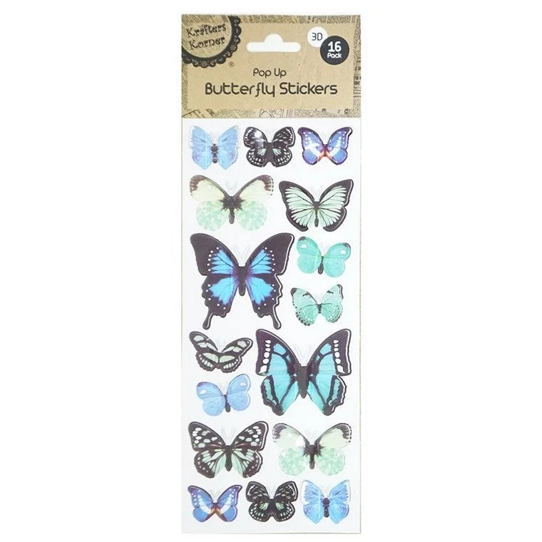 - Remote interactive pet feederAdhesive Pop Up Butterflies, 16pk, 4 Asstd Designs