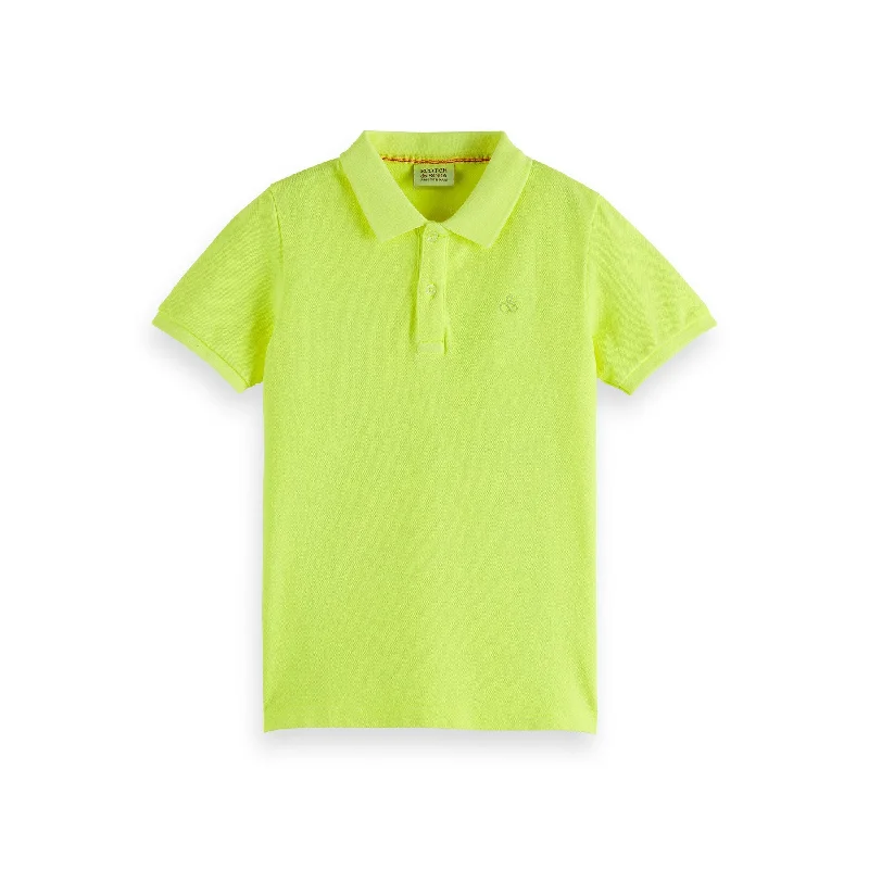 - Parrot climbing and standing wooden frameScotch Shrunk Neon Lemon Garment-Dyed Short-Sleeved Pique Polo