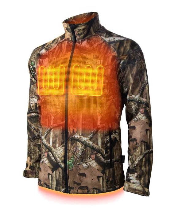 - Cat stress soothing sprayMen's Sahara Heated Hunting Jacket - Mossy Oak Camo