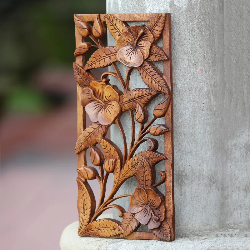 - Pet diabetes prescription foodSweet Balinese Hibiscus Artisan Crafted Floral Wood Relief Panel