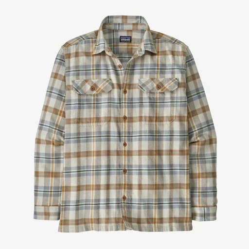 Pet ProductsMen's Long-Sleeved Organic Cotton Midweight Fjord Flannel Shirt