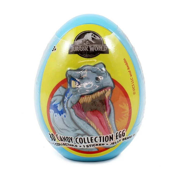 - Pet monitor with camera3D Jurassic World Candy Eggs, 3 Asstd Designs