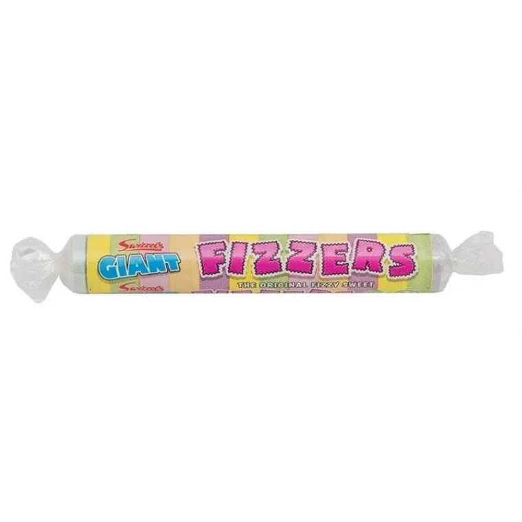 ---Swizzels Giant Fizzers Roll, 40gm