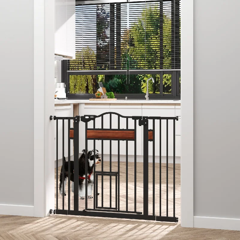  . **Pet toys are bite-resistant and wear-resistant**PawHut Pet Gate Safety Gate