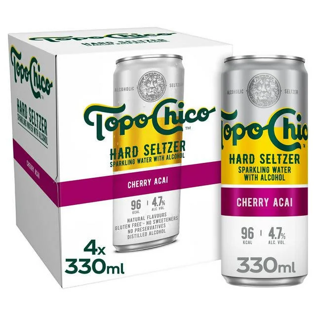 - Elderly dog ​​joint care mattressTopo Chico Hard Seltzer Cherry Acai 4x330ml