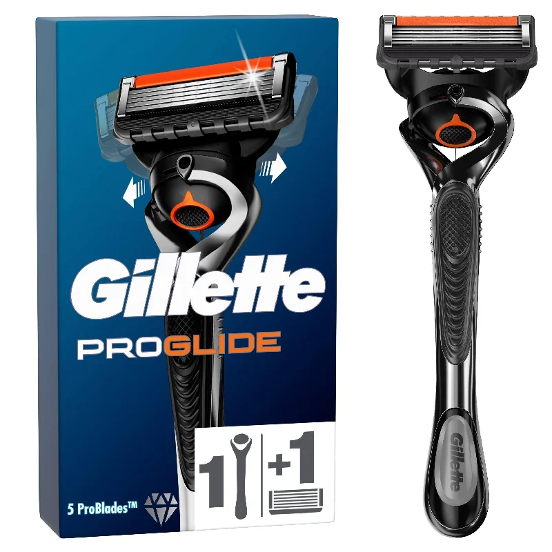 - Air box TSA certified check-inGillette Fusion Proglide Flexball Razor