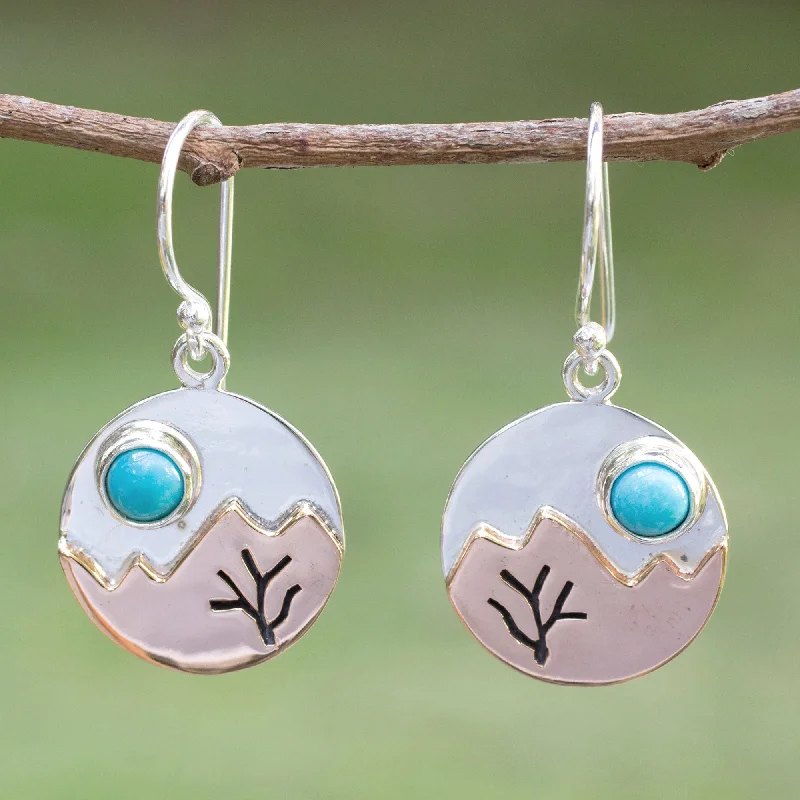 - Solid wood cat climbing frame customizedTaxco at Dusk Fair Trade Taxco Silver and Turquoise Earrings