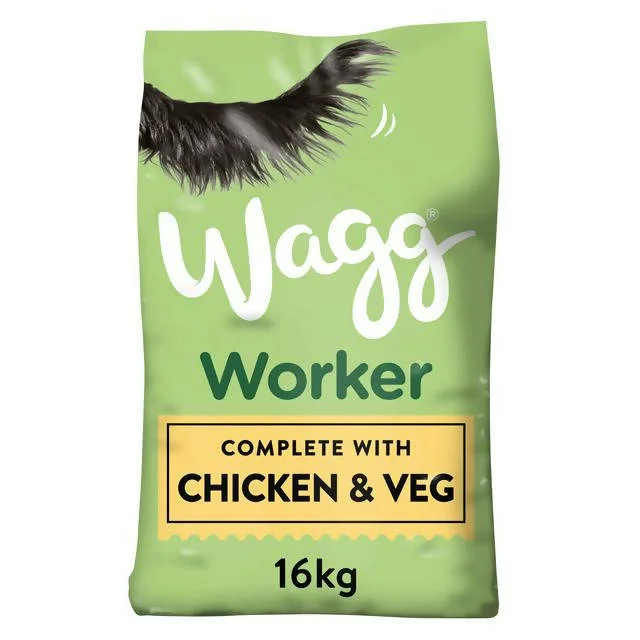 - Custom pet birthday cakeWagg Worker Complete Chicken & Veg Dry Dog 16kg