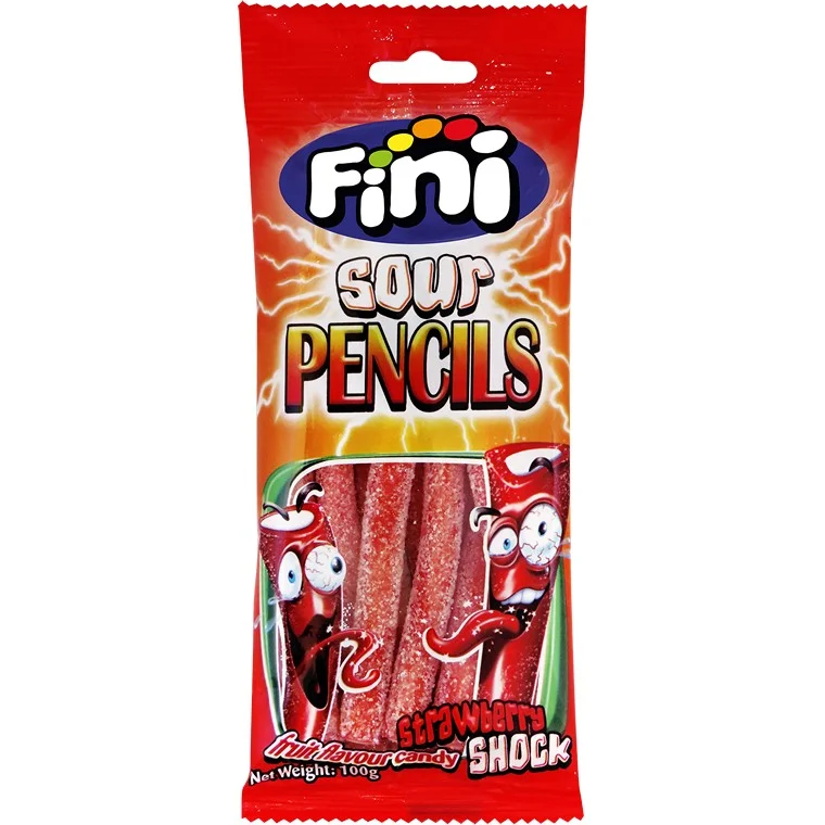 - ​​Pet toys under    yuanFini Sour Strawberry Pencils, 100gm