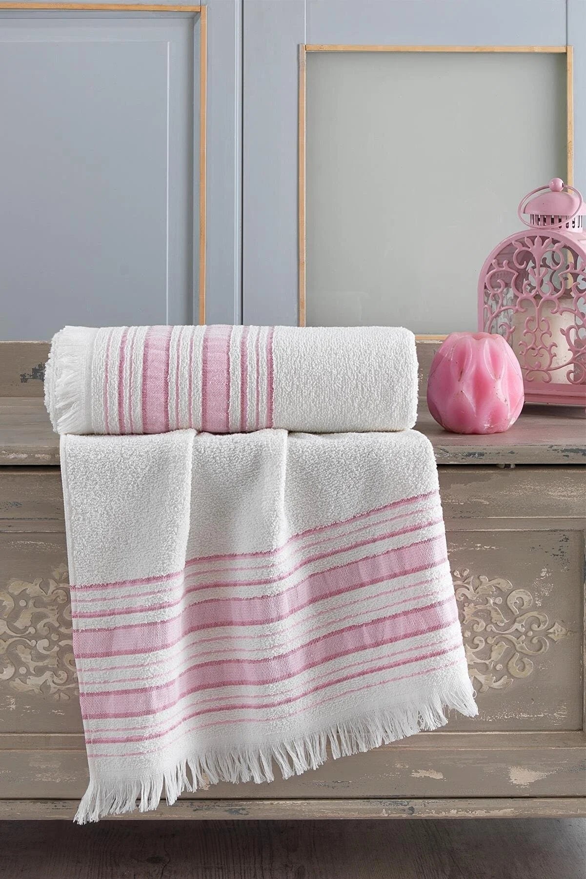 - Pregnant cat delivery room warming boxZeynep Tekstil Bathroom Pink Trendy 70x140 & 50x90 Bath Towels