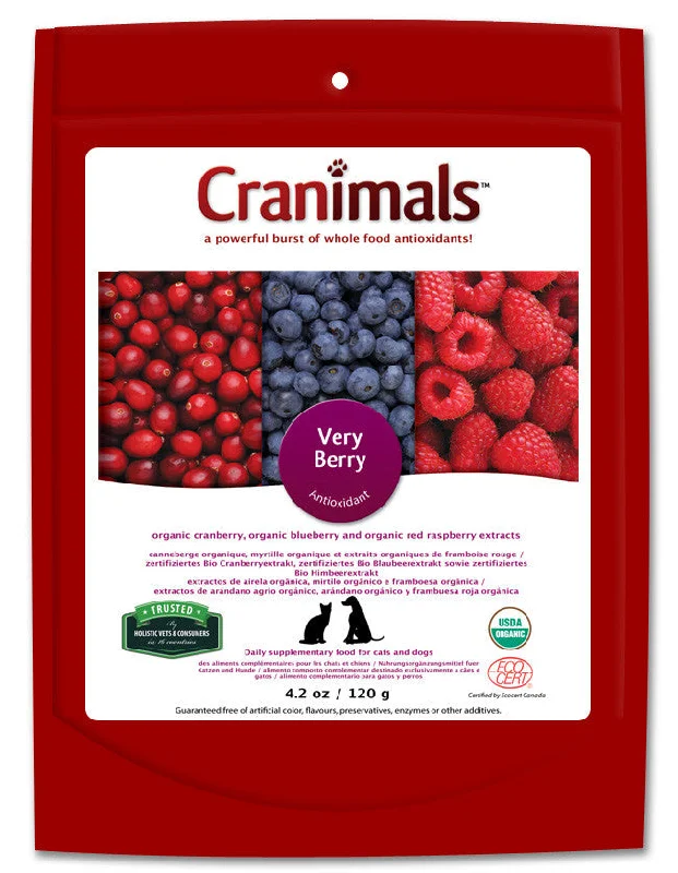 - Rabbit grass rack to prevent waste food boxCranimals Very Berry Antioxidant Supplement For Dogs & Cats 120g