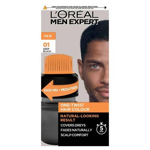 - Dog disposable foam shower gelL'Oreal Paris Men Expert One Twist Hair Colour Shade 1 Deep Black