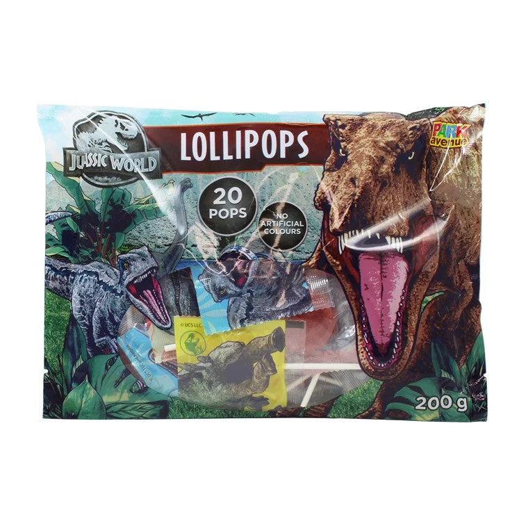 ---Jurassic World Lollipops, 20pk