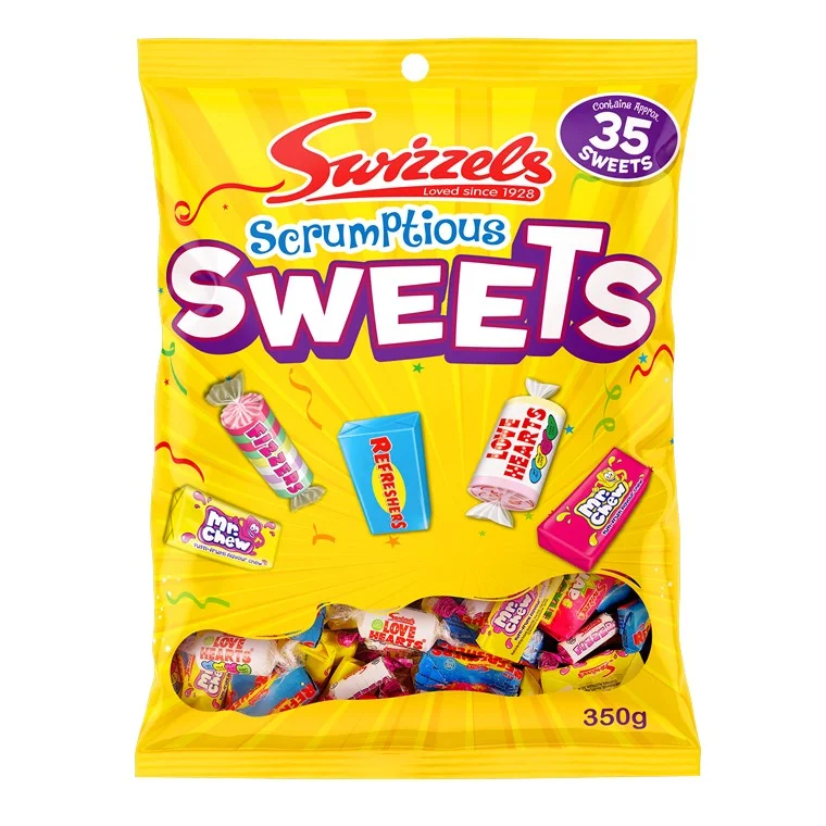 - Air box TSA certified check-inSwizzels Scrumptious Sweets, 350gm