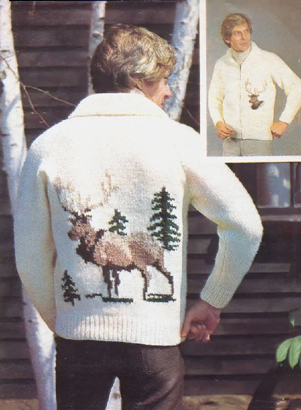 - Foldable and portable cat bagMen's Or Woman's Elk Cardigan Pattern