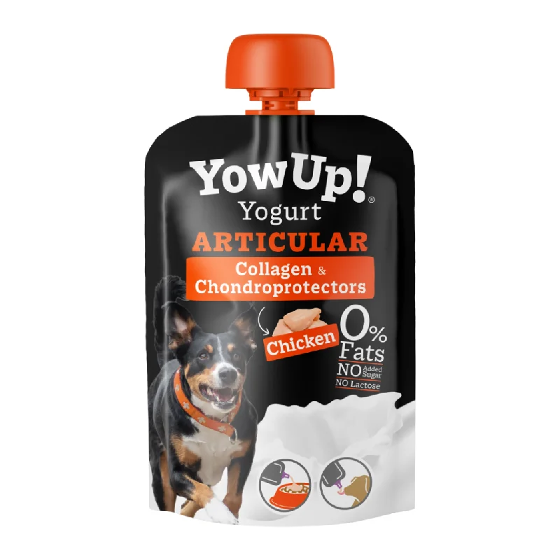 - Dog food helps the digestive systemYowUp! Dog Yogurt - Chicken Articular