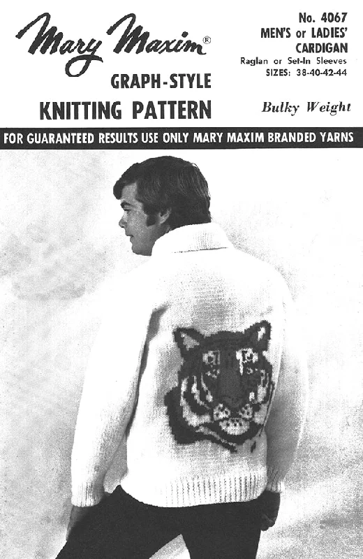 - Pet diabetes prescription foodMen's or Ladies' Tiger Cardigan Pattern