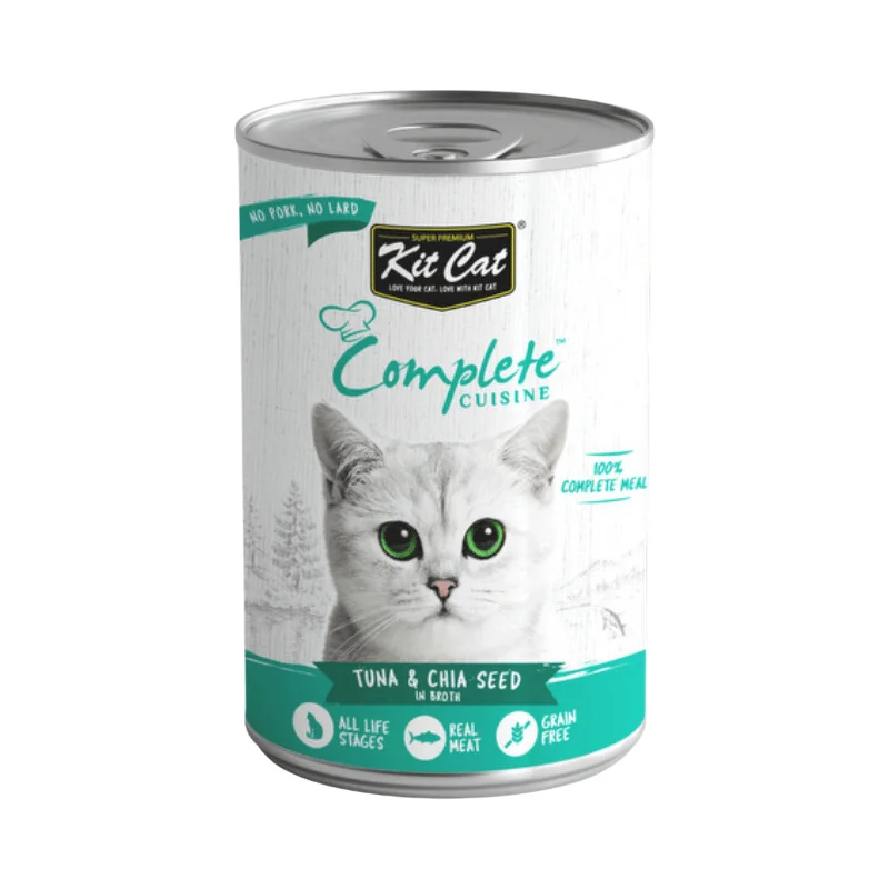    - Cat food for digestive health  *(Best By 2025-04-27)* Canned Cat Food - Complete CUISINE - Tuna & Chia Seed In Broth - 150 g