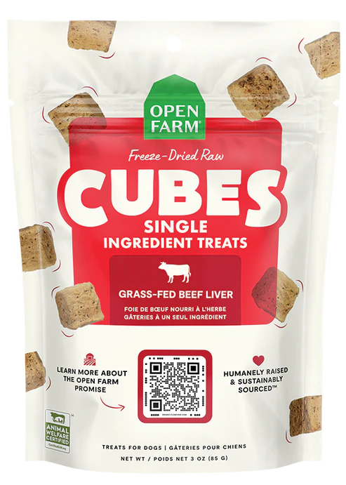 - Dog food for pregnancy and lactationOpen Farm - Freeze Dried Raw Cubes Beef Liver (Dog Treats)